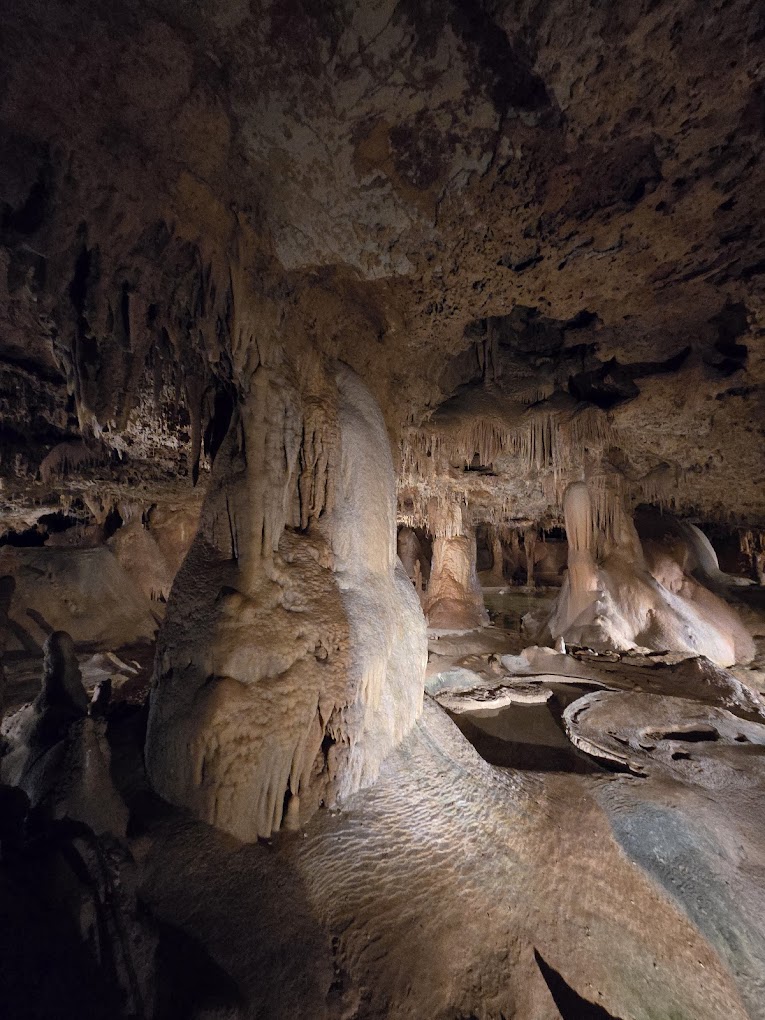 Inner Space Caverns in TX inside